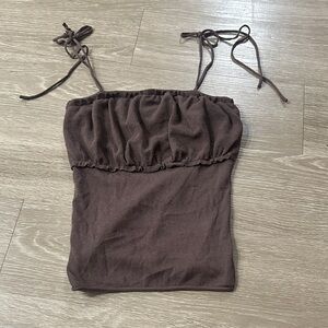 Wild Fable Brown Camisole Top